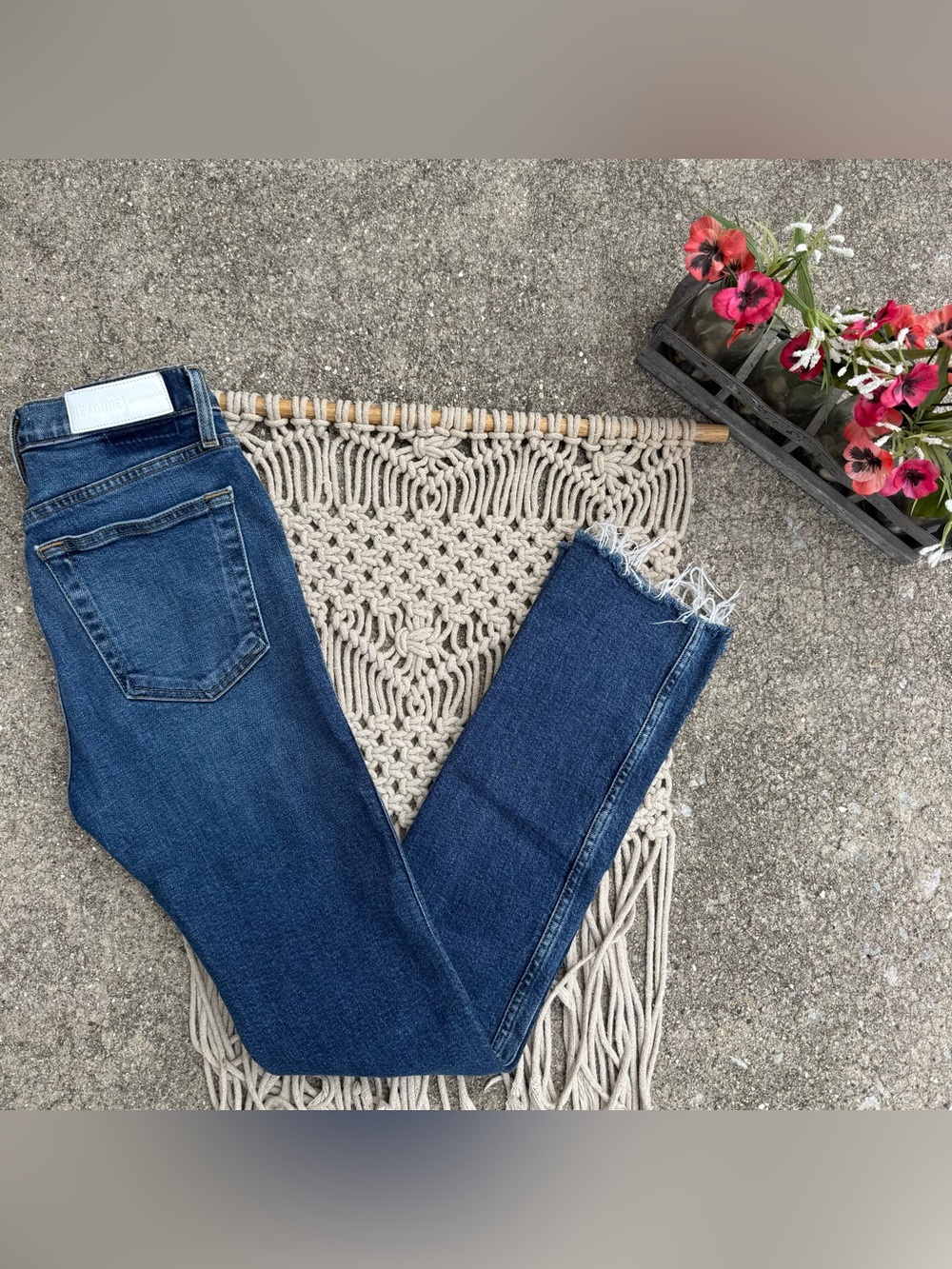 Re/Done Originals High Rise Jeans Size 24